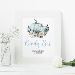 Poster Chá de Abóbora Azul Bar