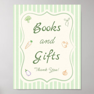 Poster Chá de Bebê da Feira de Produtores Livros e Presen