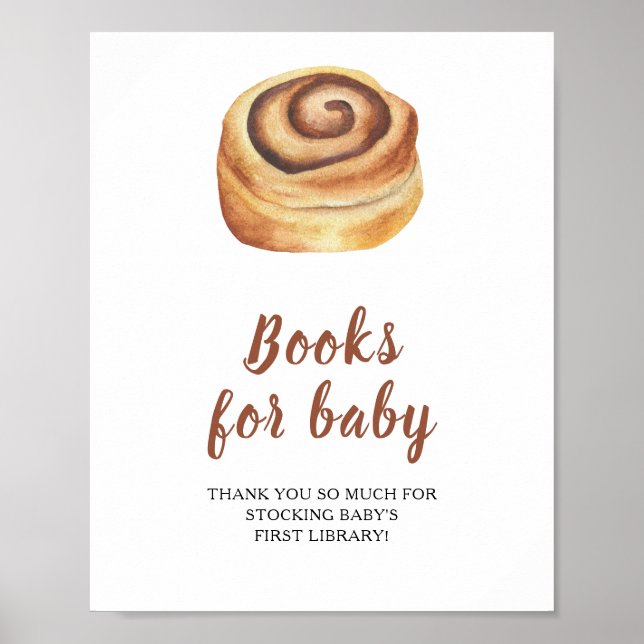 Poster Chá de bebê de coelho - livros para bebê pôster (Frente)