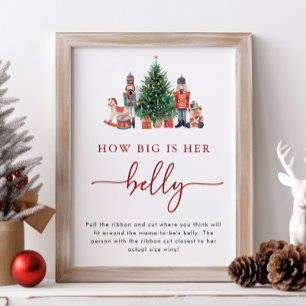 Poster Chá de Bebê do Quebra-Nozes