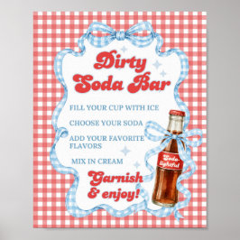 Poster Chá de Bebê She Ready Pop Soda Bar