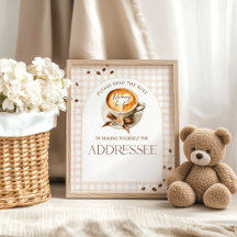 Chá de Bebê Tema Café Bean Baby está Cozinhando Ba
