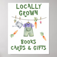 Chá de bebê vegetariano - livros, cartões e presen