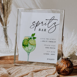 Poster Chá de Casais de Sinal de Bar Hugo Spritz