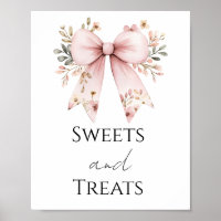 Chá de fraldas cor-de-rosa doce e sinal de festa d