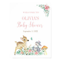 Chá de fraldas de boas-vindas a Deer e amigos