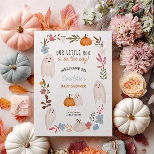 Poster Chá de fraldas de boas-vindas para os fantasmas do