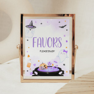 Poster Chá de fraldas de Boo-y Halloween Favoritos