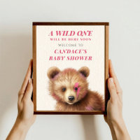 Chá de fraldas do Urso de Um Relâmpago Selvagem Be
