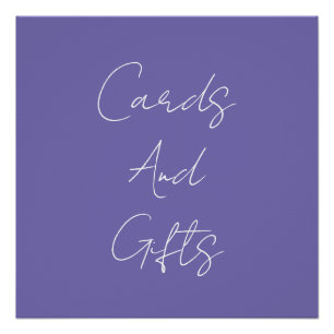 Póster Chá de fraldas Periwinkle 2024