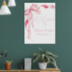 Poster Chá de fraldas rosa, Chá de fraldas, é uma garota. (Living Room 1)