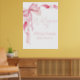 Poster Chá de fraldas rosa, Chá de fraldas, é uma garota. (Living Room 2)