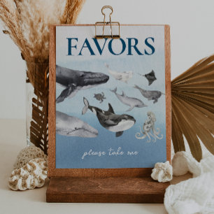 Poster Chá de fraldas Russo Moderno Favorece Sinal