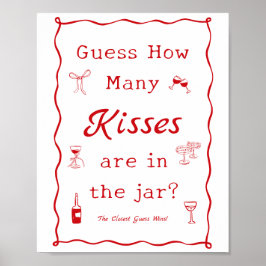 Poster Chá de Noiva That's Amore - Adivinhe Quantos