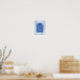 Poster Chá de panela Chinoiserie Branco Chic Blue (Kitchen)