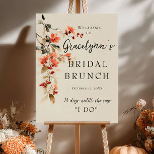 Poster Chá de panela de Boas-vindas Bridal Brunidal Brida