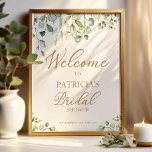 Poster Chá de panela de Boas-vindas Eucalyptus<br><div class="desc">Este é um sinal verde de boas-vindas ao eucalipto para um chá de panela. É fácil personalizar com seus detalhes e é excelente de um chá de panela verde ou de jardim. Entre em contato comigo via chat se tiver dúvidas sobre o trabalho de arte ou se precisar de personalização....</div>