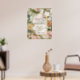 Poster Chá de panela de Boas-Vindas Floral Botânica Water (Living Room 3)