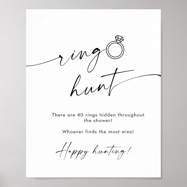 Poster Chá de panela de dublagem minimalista elegante (Frente)