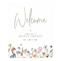 Chá de panela de flores selvagens bem-vindo