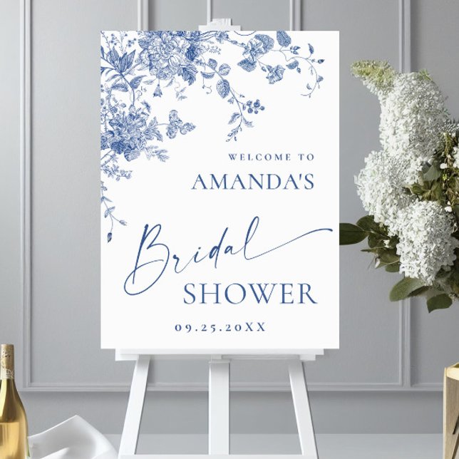 Poster Chá de panela de Jardim Azul-Dusty, Vitoriano (Criador carregado)