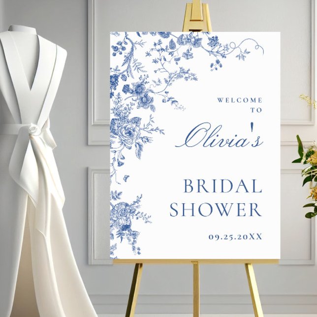 Poster Chá de panela de Jardim Azul-Dusty, Vitoriano (Criador carregado)