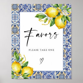 Poster Chá de panela de Limões do Mediterrâneo favorece s