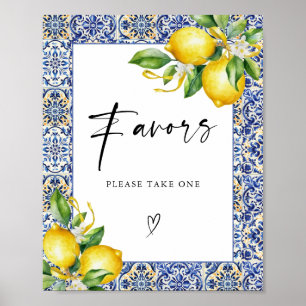 Poster Chá de panela de Limões do Mediterrâneo favorece s