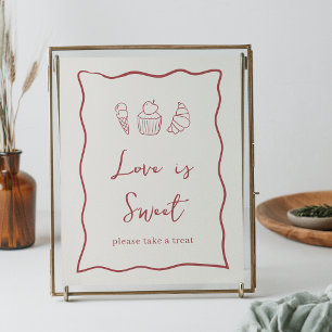 Poster Chá de panela Dolce Vita - Sinal de doces ameaças