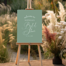 Chá de panela Elegante Minimalista Verde Sage