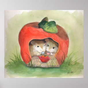 Poster Chá delicioso para dois