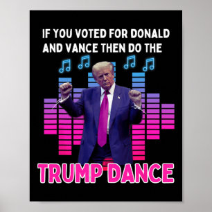 Poster Chá Engraçado Para Pais E Mães Que Adoram Trump - 