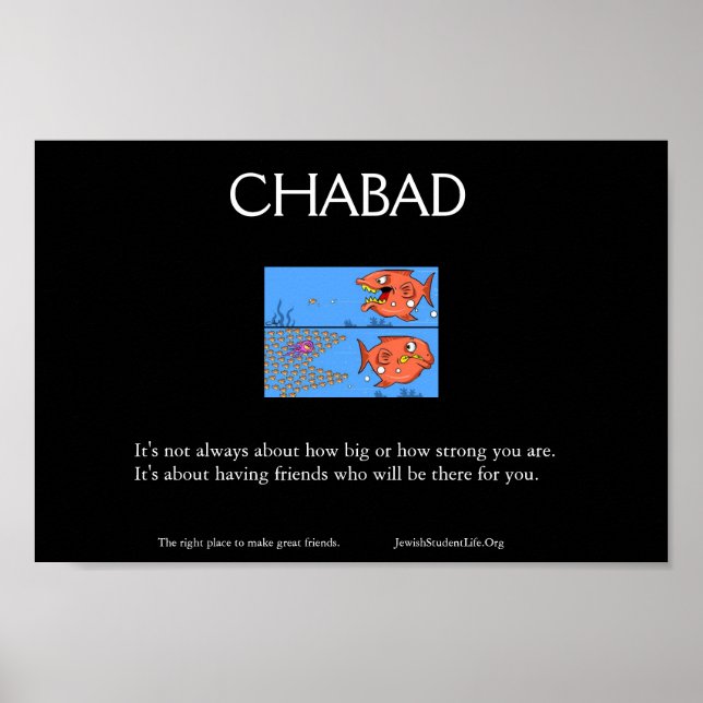 Póster Chabad (Frente)