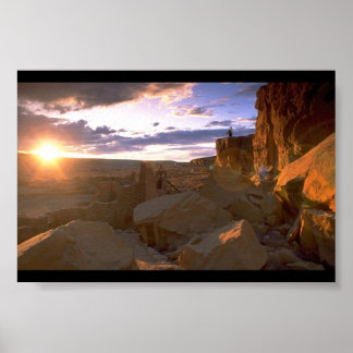 Póster Chaco Canyon