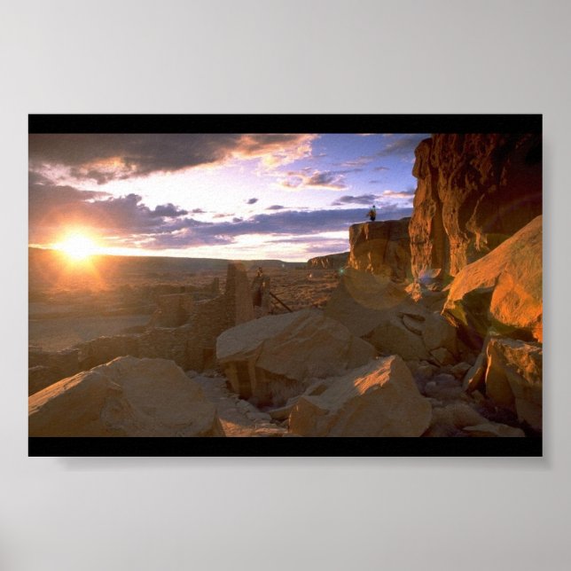 Póster Chaco Canyon (Frente)