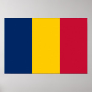 Poster Chad Flag