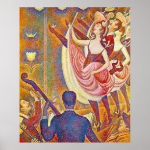 Póster Chahut, por Georges-Pierre Seurat