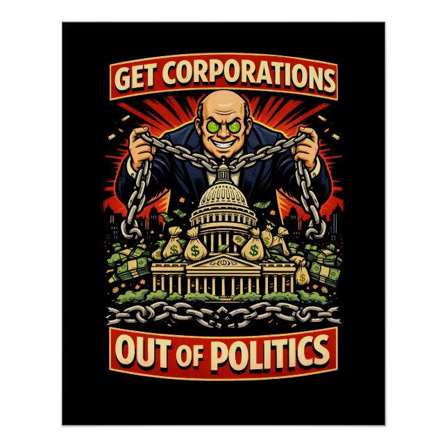 Póster Chains of Influence (Frente)