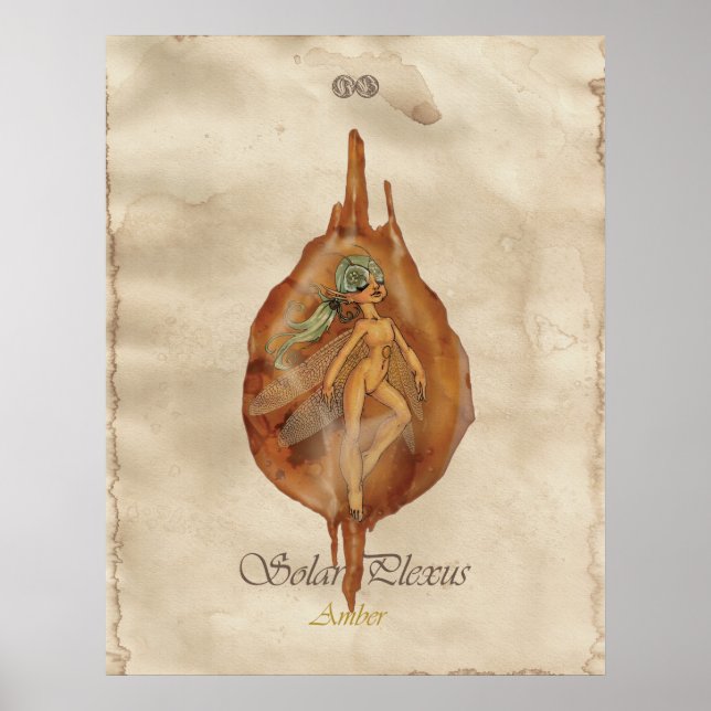 PÓSTER CHAKRA FAE - PLEXO SOLAR (Frente)