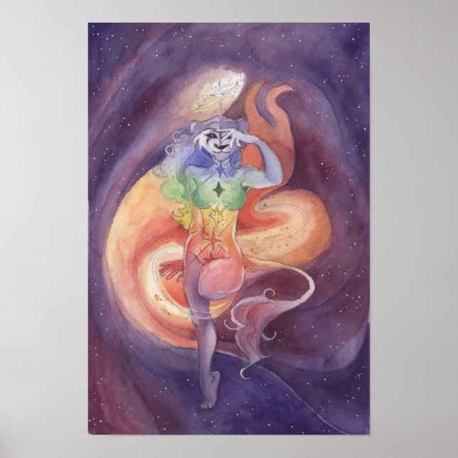 Poster Chakra Micah (Frente)