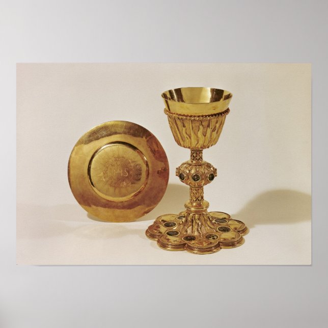 Poster Chalice e paten (Frente)