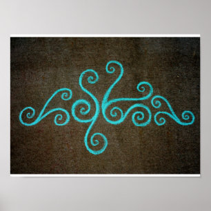 Póster Chalkie Spore