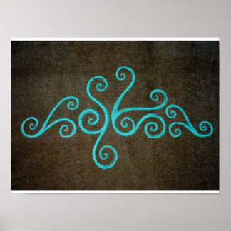 Póster Chalkie Spore