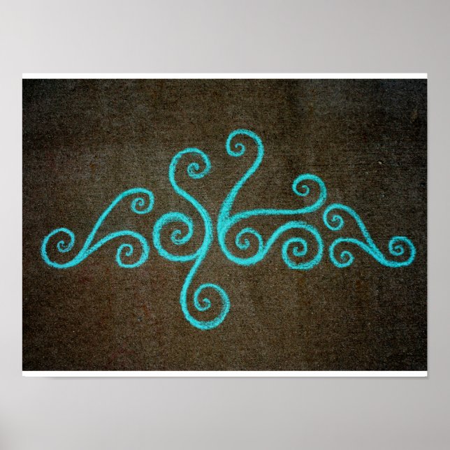 Póster Chalkie Spore (Frente)