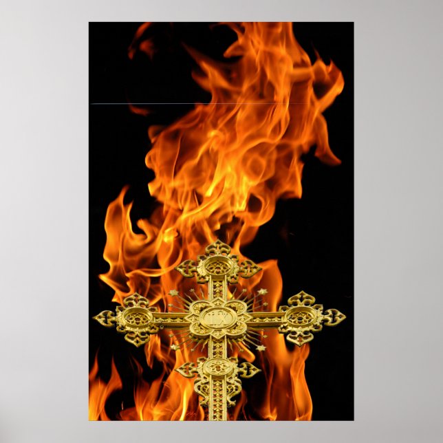 Póster Chama, Cross (Frente)