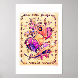 Poster Chama de Amor