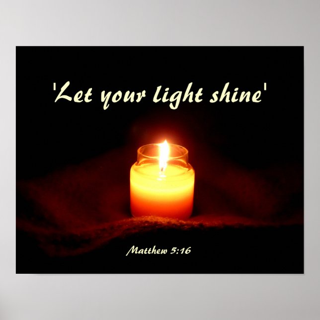 Póster Chama de velas! (Frente)