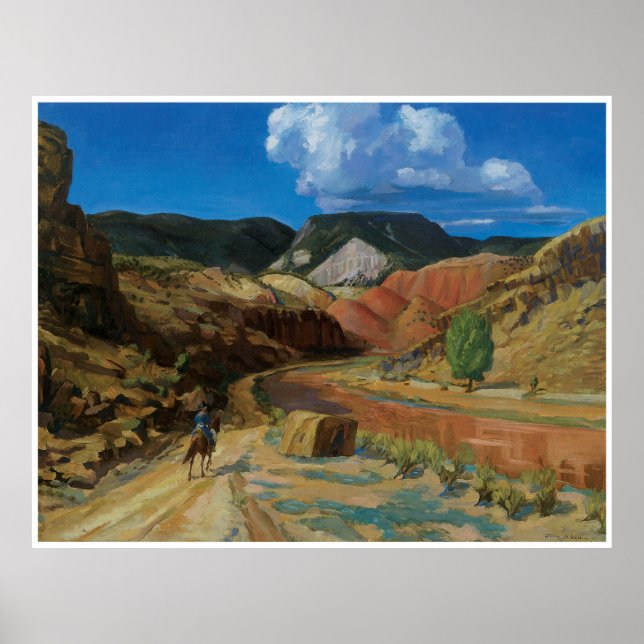 Poster Chama em Vermelho (Frente)