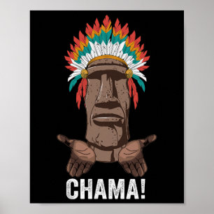 Poster Chama Paotan Mma Fã Jjb Boxe Muay Thai Kickboxi