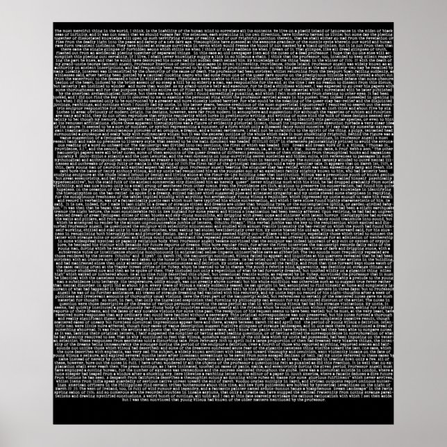 Poster Chamada de Cthulhu Capítulo Um por H P Lovecraft (Frente)